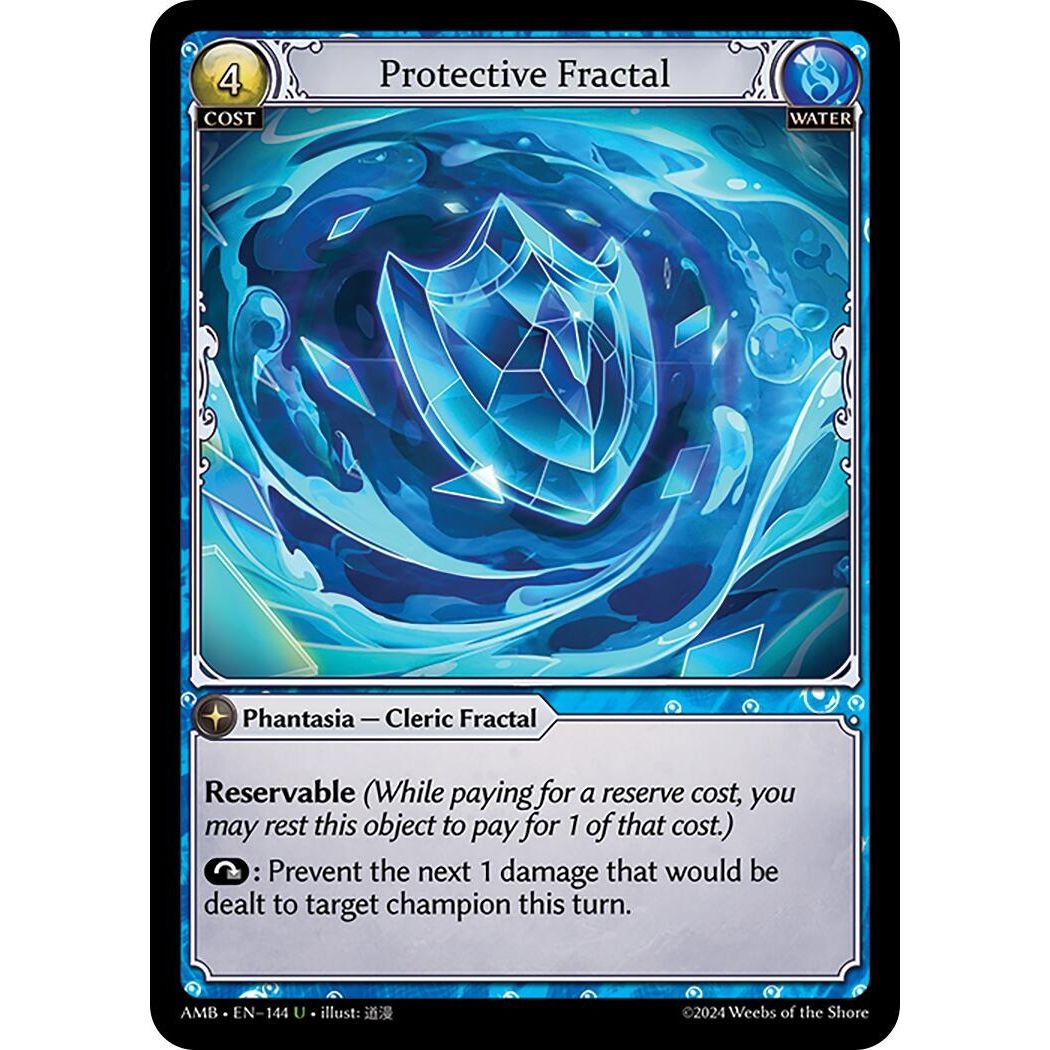 Image for Protective Fractal (144) (Mortal Ambition) - Grand Archive TCG