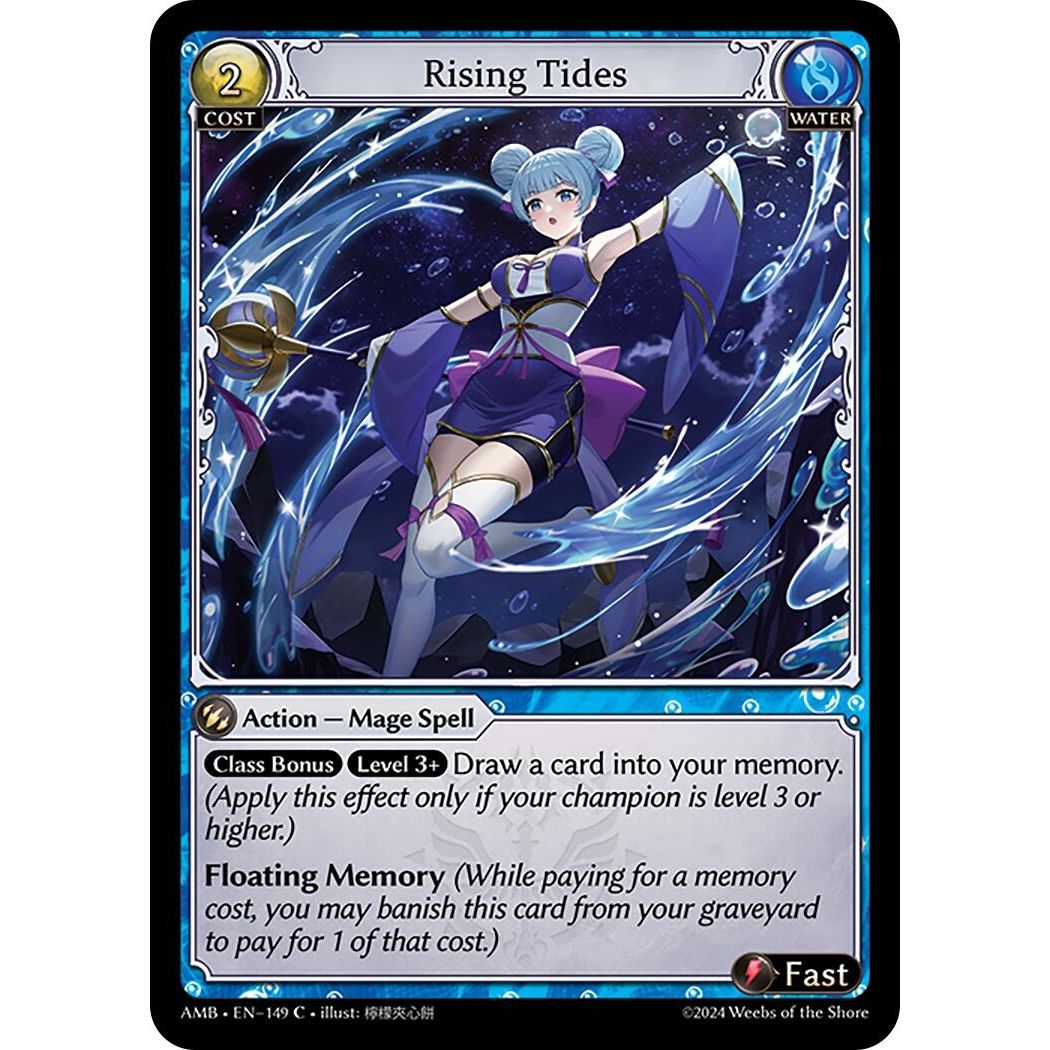 Image for Rising Tides (149) (Mortal Ambition) - Grand Archive TCG