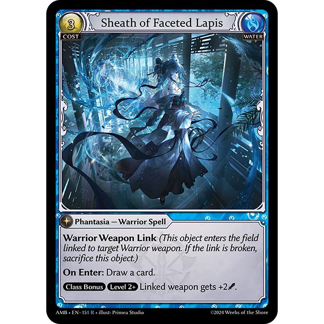 Image for Sheath of Faceted Lapis (151) (Mortal Ambition) - Grand Archive TCG