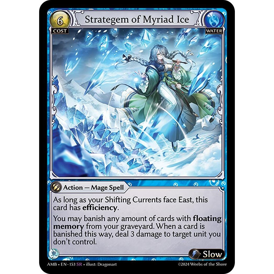 Image for Strategem of Myriad Ice (153) (Mortal Ambition) - Grand Archive TCG