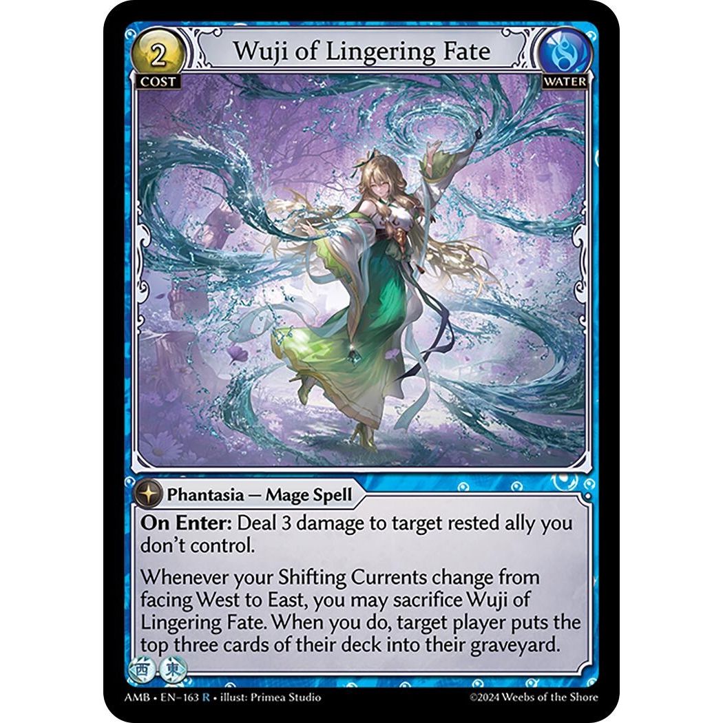 Image for Wuji of Lingering Fate (163) (Mortal Ambition) - Grand Archive TCG