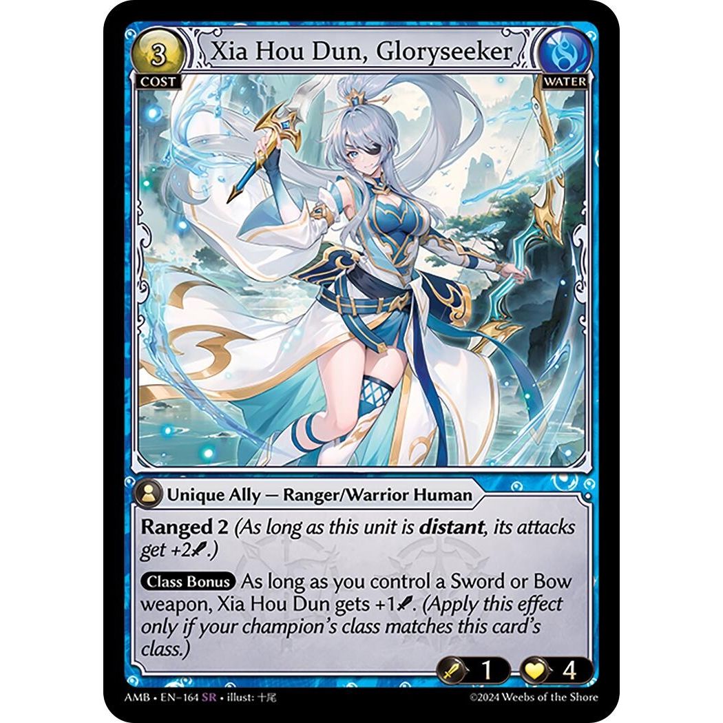 Image for Xia Hou Dun, Gloryseeker (164) (Mortal Ambition) - Grand Archive TCG