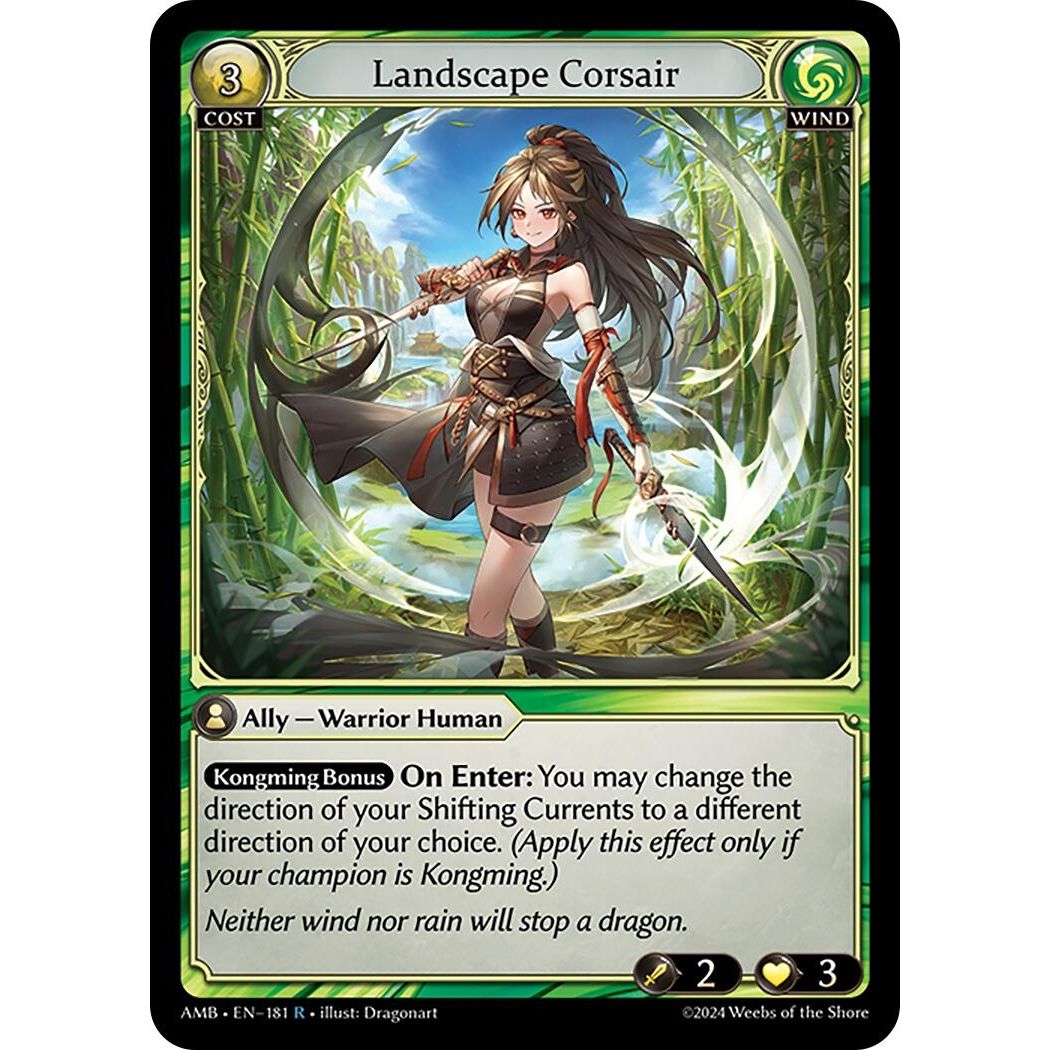 Image for Landscape Corsair (181) (Mortal Ambition) - Grand Archive TCG