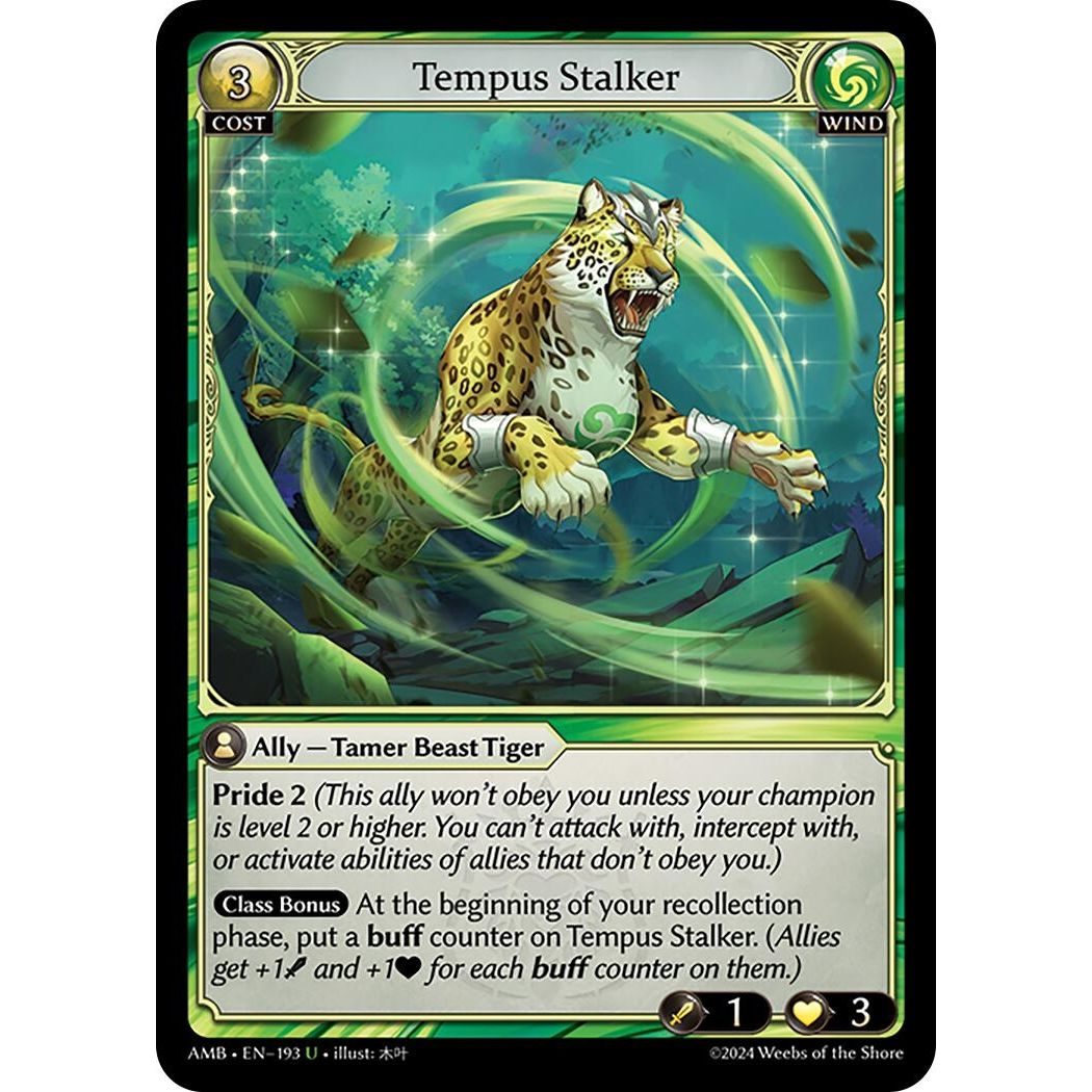 Image for Tempus Stalker (193) (Mortal Ambition) - Grand Archive TCG