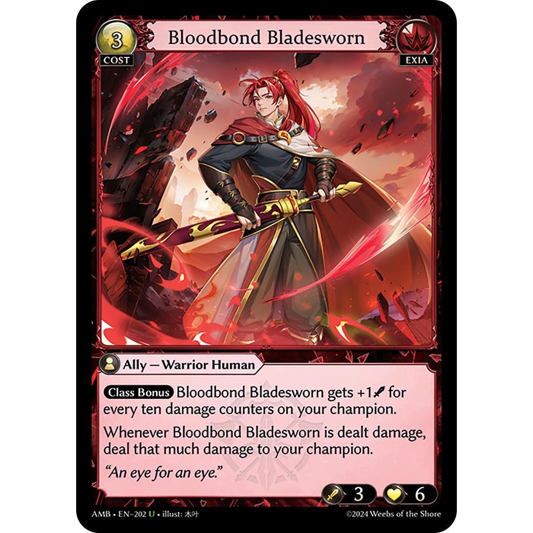 Image for Bloodbond Bladesworn (202) (Mortal Ambition) - Grand Archive TCG