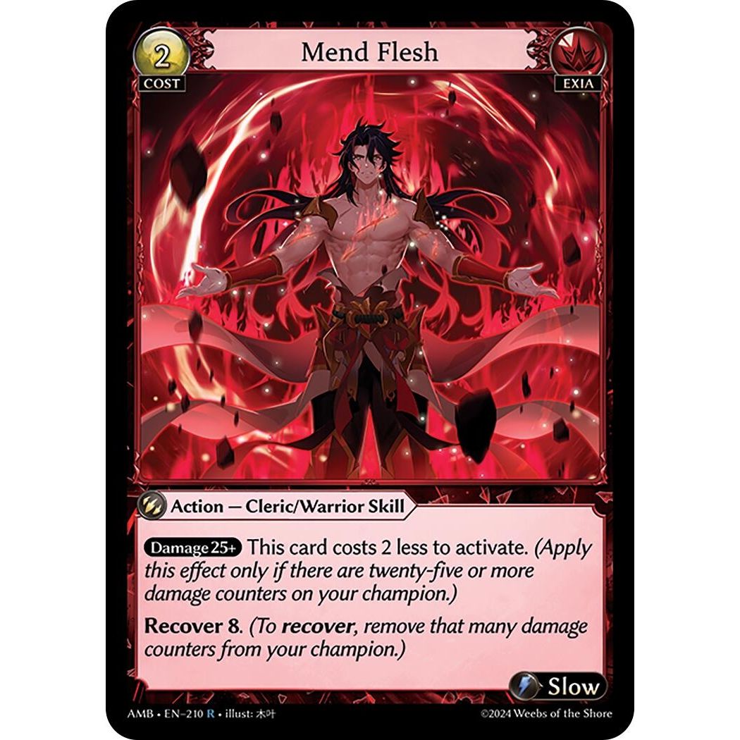 Image for Mend Flesh (210) (Mortal Ambition) - Grand Archive TCG