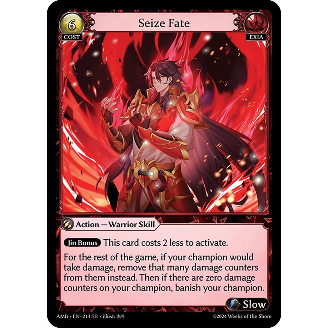 Image for Seize Fate (213) (Mortal Ambition) - Grand Archive TCG