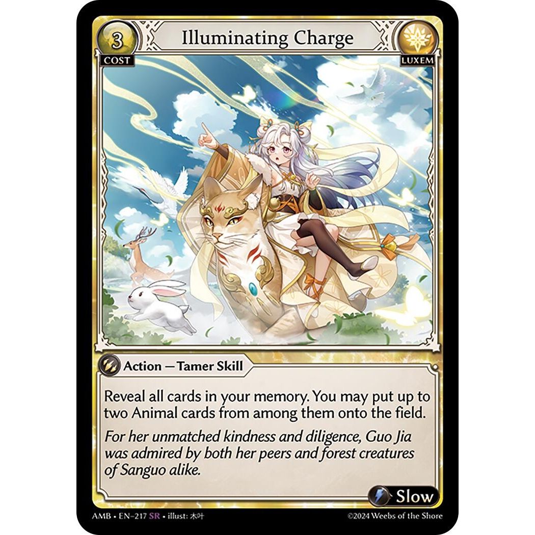 Image for Illuminating Charge (217) (Mortal Ambition) - Grand Archive TCG
