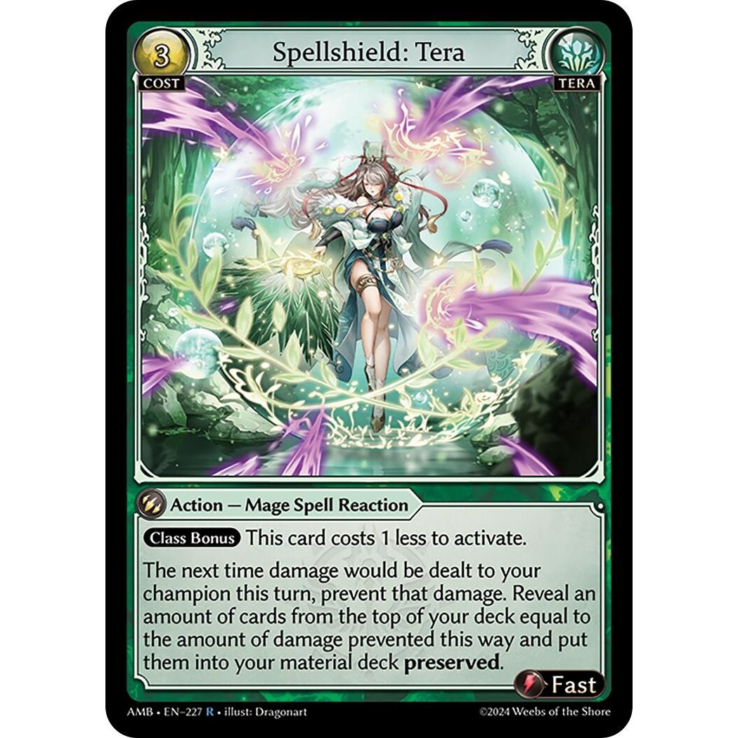 Image for Spellshield: Tera (227) (Mortal Ambition) - Grand Archive TCG