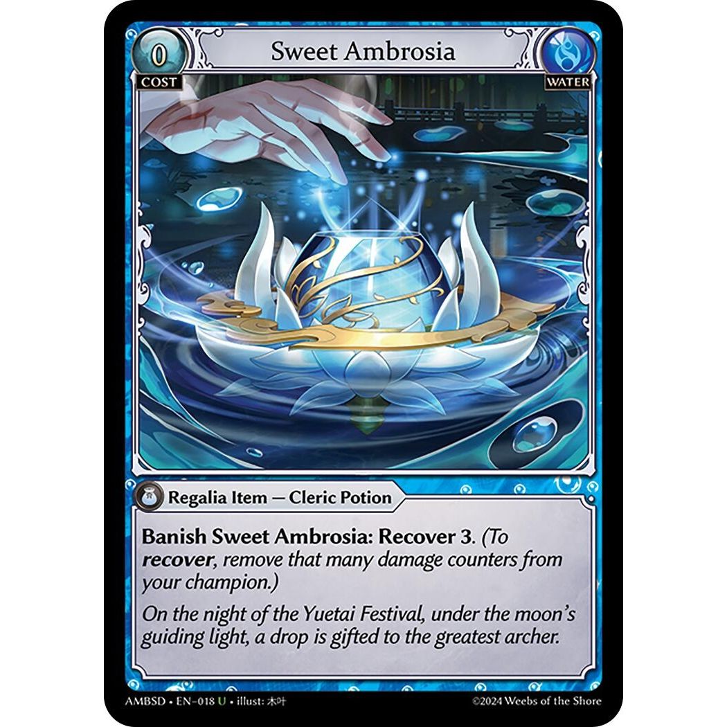 Image for Sweet Ambrosia (018) (Mortal Ambition Starter Decks) - Grand Archive TCG