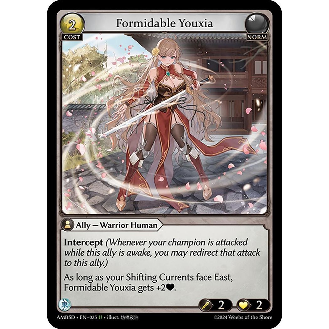 Image for Formidable Youxia (025) (Mortal Ambition Starter Decks) - Grand Archive TCG