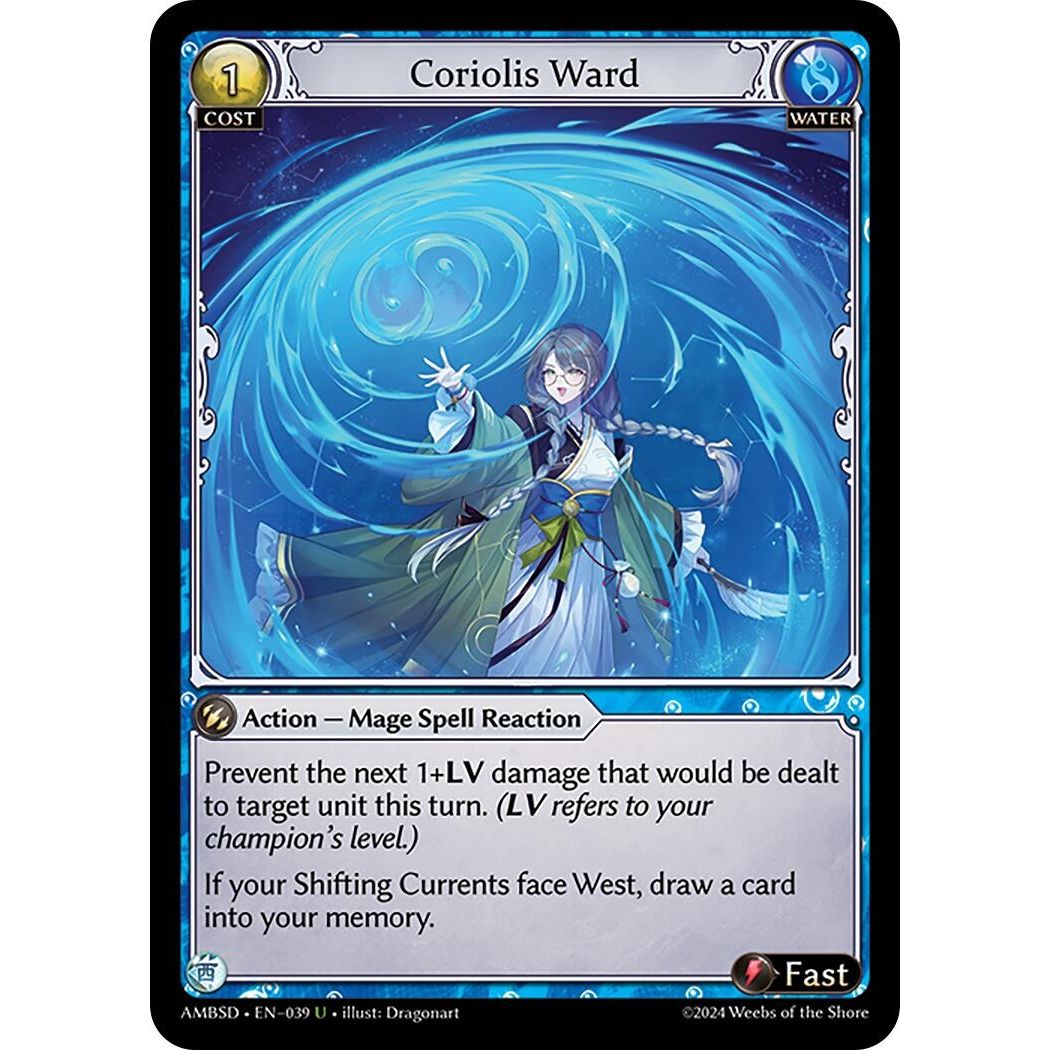 Image for Coriolis Ward (039) (Mortal Ambition Starter Decks) - Grand Archive TCG