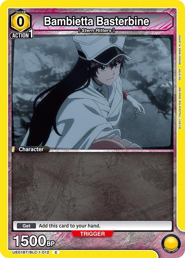 Image for Bambietta Basterbine (012) (Box Topper Foil) (UE01BT/BLC-1-012) (UE01BT: BLEACH: Thousand-Year Blood War) (UE01BT) - Union Arena