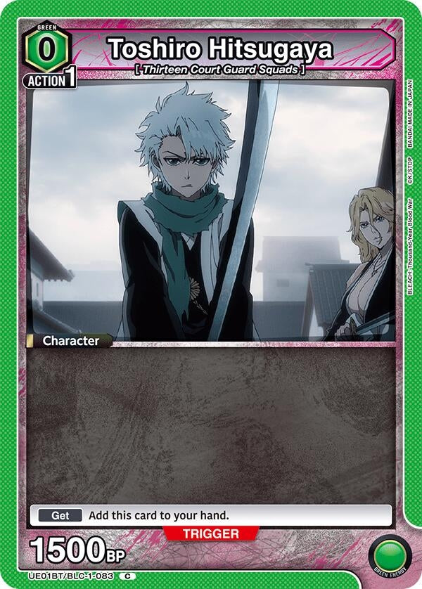 Image for Toshiro Hitsugaya (083) (Box Topper Foil) (UE01BT/BLC-1-083) (UE01BT: BLEACH: Thousand-Year Blood War) (UE01BT) - Union Arena