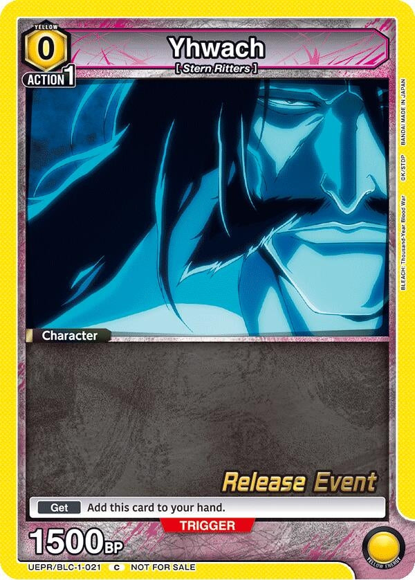 Image for Yhwach (021) (UEPR/BLC-1-021) (UE01BT: BLEACH: Thousand-Year Blood War Release Event Cards) (UE01BT_RE) - Union Arena