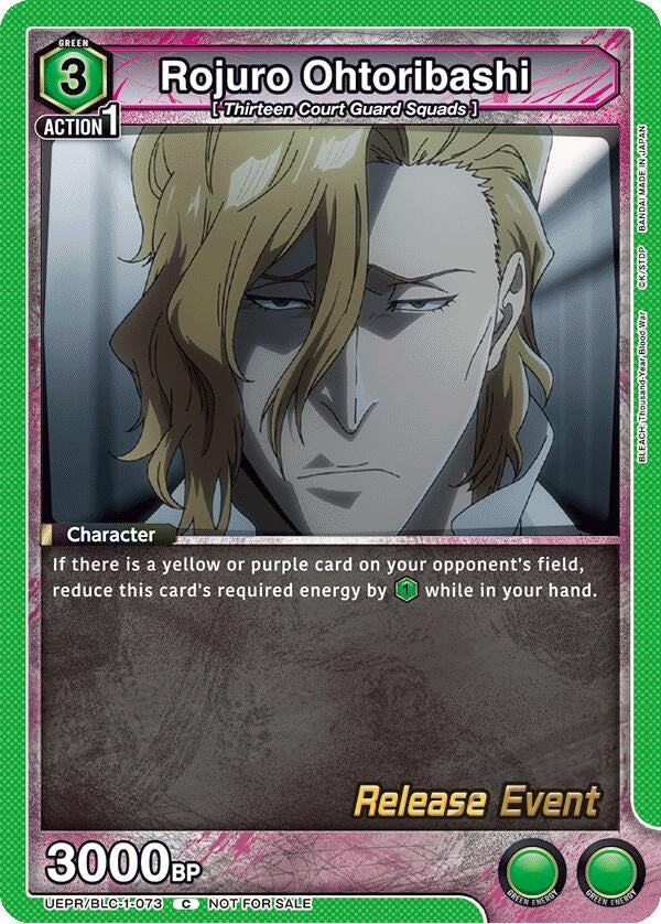 Image for Rojuro Ohtoribashi (UEPR/BLC-1-073) (UE01BT: BLEACH: Thousand-Year Blood War Release Event Cards) (UE01BT_RE) - Union Arena