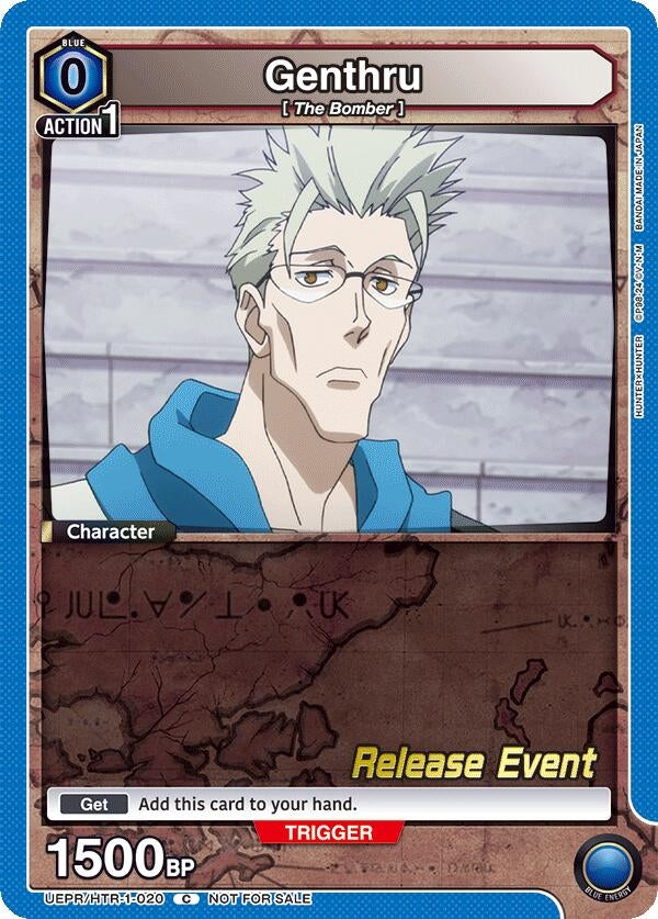 Image for Genthru (020) (UEPR/HTR-1-020) (UE02BT: HUNTER X HUNTER Release Event Cards) (UE02BT_RE) - Union Arena