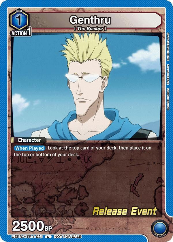 Image for Genthru (021) (UEPR/HTR-1-021) (UE02BT: HUNTER X HUNTER Release Event Cards) (UE02BT_RE) - Union Arena