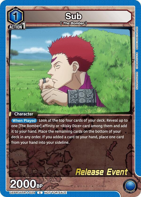 Image for Sub (UEPR/HTR-1-024) (UE02BT: HUNTER X HUNTER Release Event Cards) (UE02BT_RE) - Union Arena