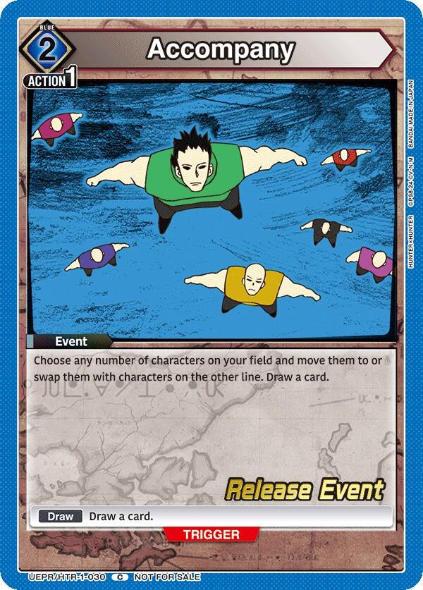 Image for Accompany (UEPR/HTR-1-030) (UE02BT: HUNTER X HUNTER Release Event Cards) (UE02BT_RE) - Union Arena