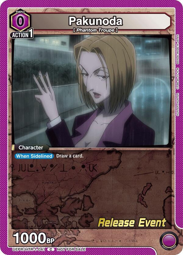 Image for Pakunoda (UEPR/HTR-1-041) (UE02BT: HUNTER X HUNTER Release Event Cards) (UE02BT_RE) - Union Arena
