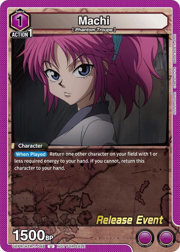 Image for Machi (UEPR/HTR-1-048) (UE02BT: HUNTER X HUNTER Release Event Cards) (UE02BT_RE) - Union Arena