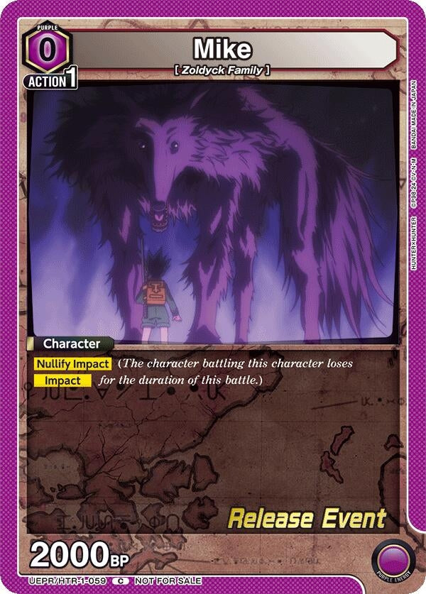 Image for Mike (UEPR/HTR-1-059) (UE02BT: HUNTER X HUNTER Release Event Cards) (UE02BT_RE) - Union Arena