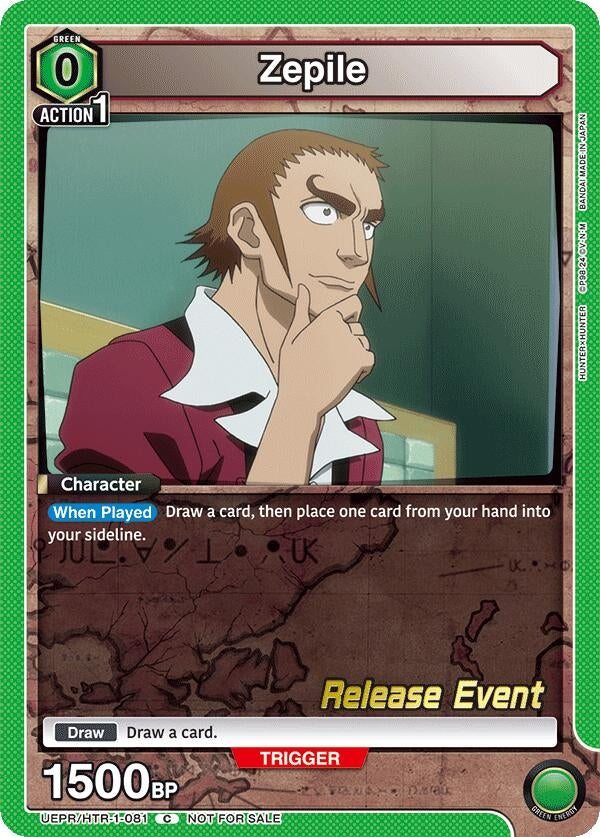 Image for Zepile (UEPR/HTR-1-081) (UE02BT: HUNTER X HUNTER Release Event Cards) (UE02BT_RE) - Union Arena