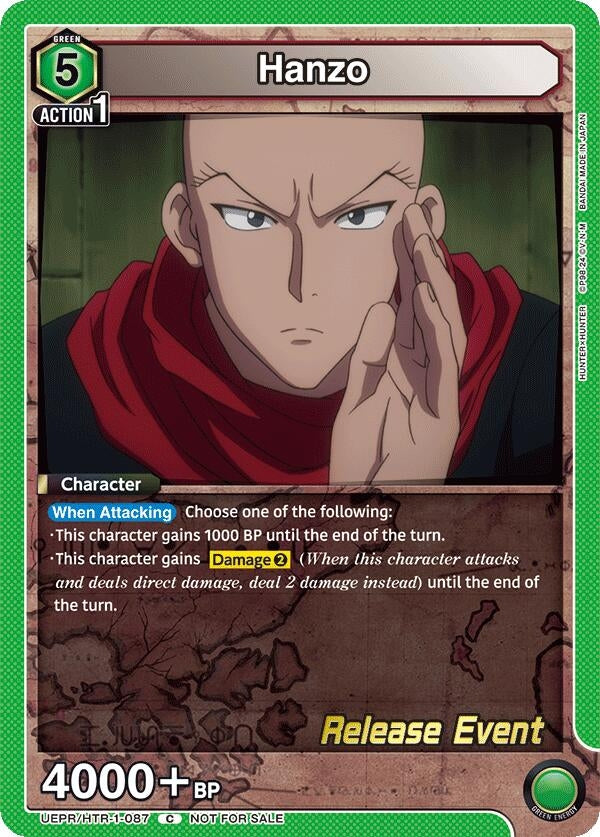 Image for Hanzo (UEPR/HTR-1-087) (UE02BT: HUNTER X HUNTER Release Event Cards) (UE02BT_RE) - Union Arena