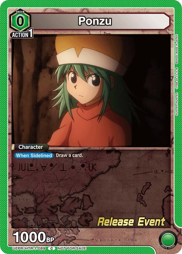 Image for Ponzu (UEPR/HTR-1-089) (UE02BT: HUNTER X HUNTER Release Event Cards) (UE02BT_RE) - Union Arena