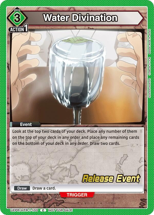 Image for Water Divination (UEPR/HTR-1-100) (UE02BT: HUNTER X HUNTER Release Event Cards) (UE02BT_RE) - Union Arena