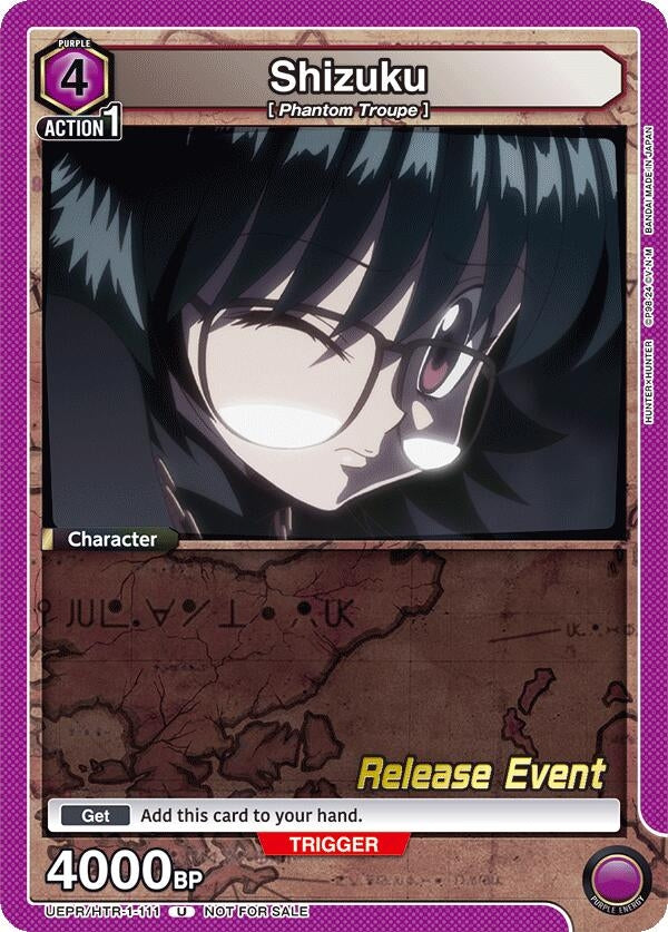 Image for Shizuku (111) (UEPR/HTR-1-111) (UE02BT: HUNTER X HUNTER Release Event Cards) (UE02BT_RE) - Union Arena