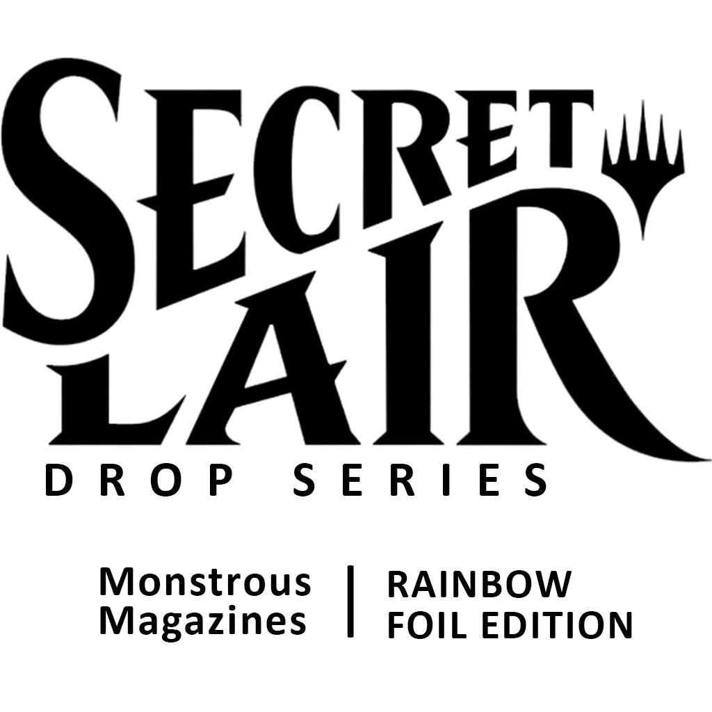 Image for Secret Lair Drop: Monstrous Magazines - Rainbow Foil Edition - Magic: The Gathering