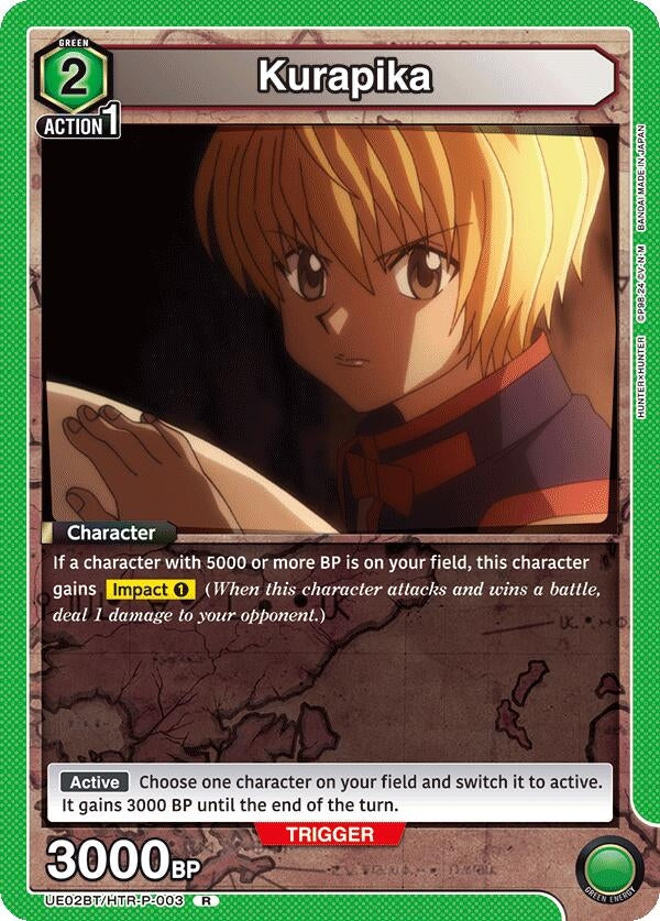 Image for Kurapika (003) (UE02BT/HTR-P-003) (UE02BT: HUNTER X HUNTER) (UE02BT) - Union Arena