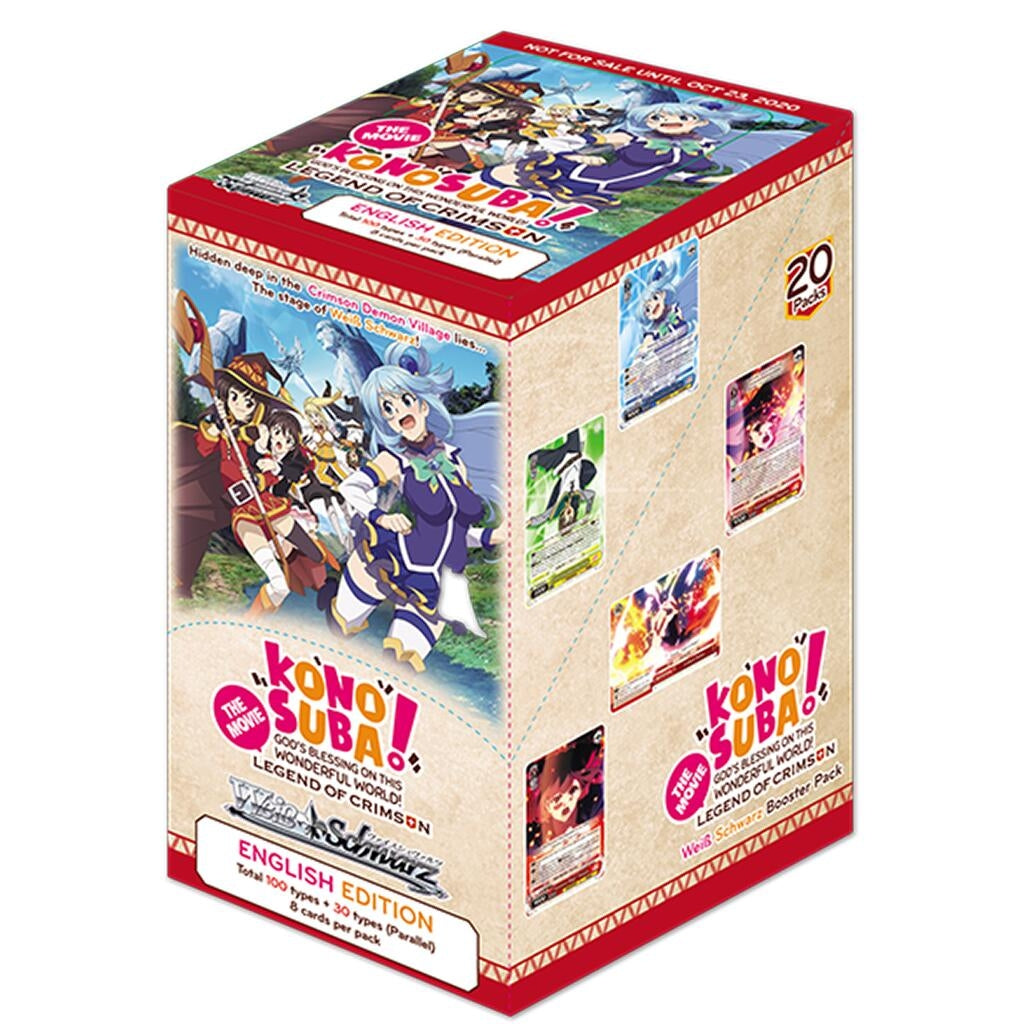 Image for KonoSuba The Movie: Legend of Crimson Booster Box [Second Edition] - Weiss Schwarz
