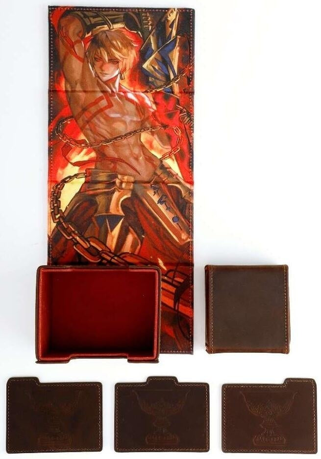 Image for Kings of Providence Genuine Leather Dicewinder Deck Box  (King of Heroes) - Deck Boxes