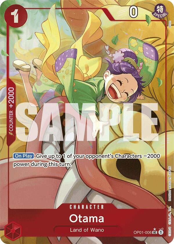 Image for Otama (Alternate Art) (OP01-006) (Premium Booster -The Best-) (PRB-01) - One Piece Card Game