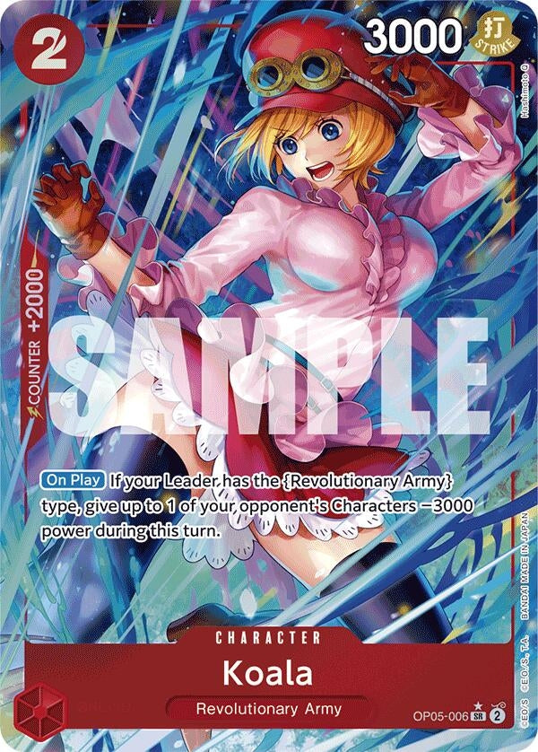 Image for Koala (Alternate Art) (OP05-006) (Premium Booster -The Best-) (PRB-01) - One Piece Card Game