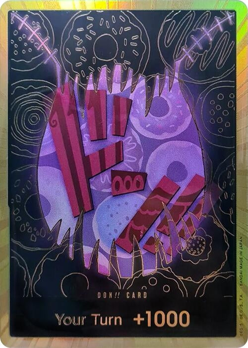 Image for DON!! Card (Katakuri) (Gold) (Premium Booster -The Best-) (PRB-01) - One Piece Card Game