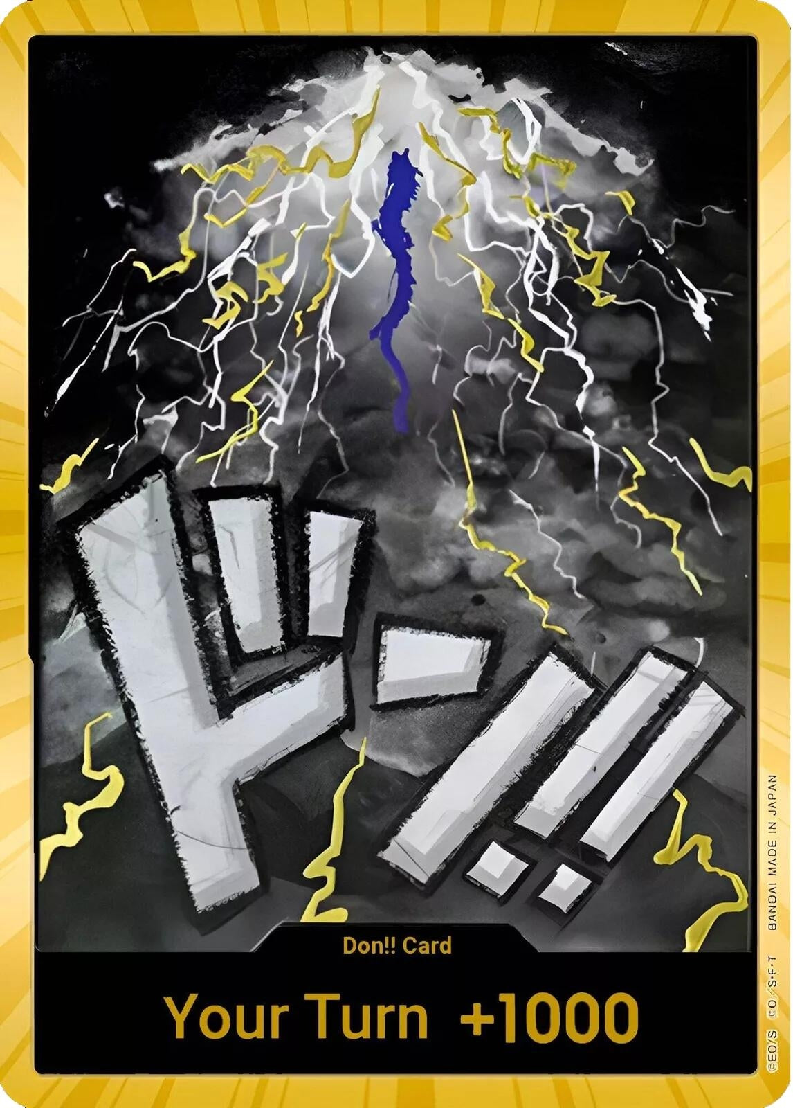 Image for DON!! Card (Kaido) (Gold) (Premium Booster -The Best-) (PRB-01) - One Piece Card Game