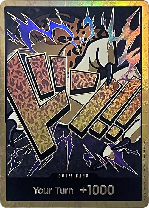 Image for DON!! Card (Rob Lucci) (Gold) (Premium Booster -The Best-) (PRB-01) - One Piece Card Game