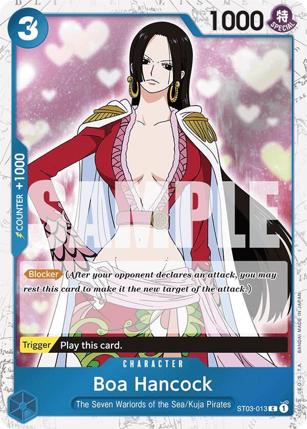 Image for Boa Hancock (ST03-013) (Jolly Roger Foil) (ST03-013) (Premium Booster -The Best-) (PRB-01) - One Piece Card Game