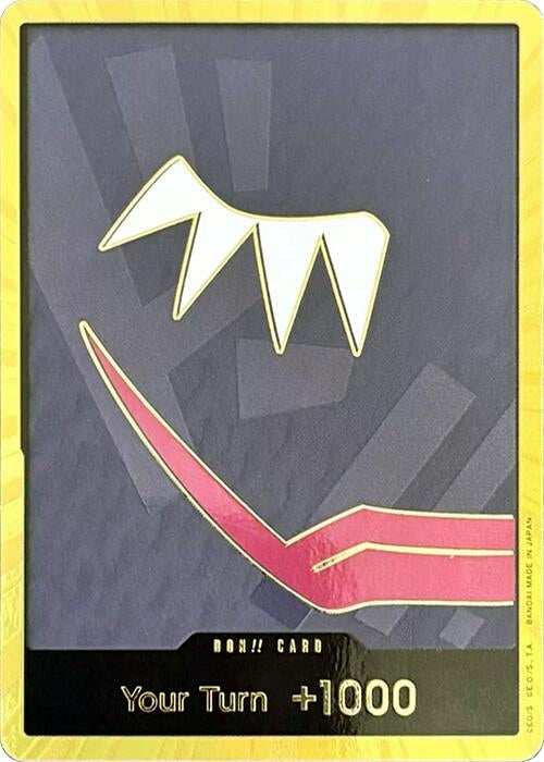 Image for DON!! Card (Rosinante) (Gold) (Premium Booster -The Best-) (PRB-01) - One Piece Card Game