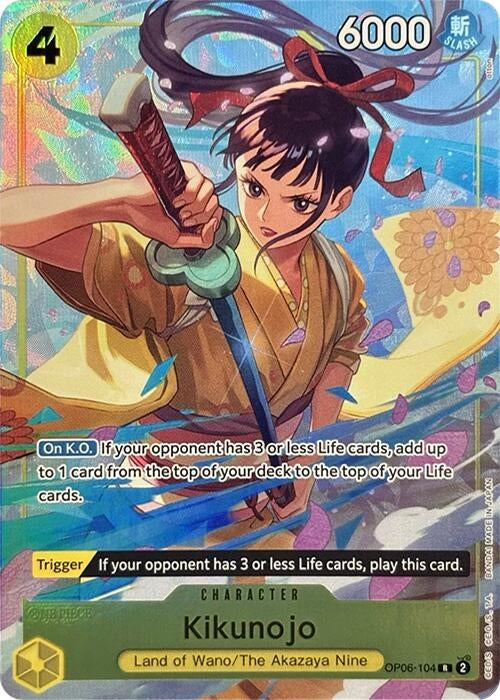 Image for Kikunojo (Premium Card Collection -Best Selection Vol. 2-) (OP06-104) (One Piece Promotion Cards) (OP-PR) - One Piece Card Game