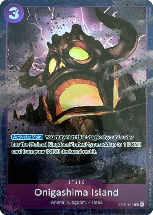 Image for Onigashima Island (Premium Card Collection -Best Selection Vol. 2-) (ST04-017) (One Piece Promotion Cards) (OP-PR) - One Piece Card Game