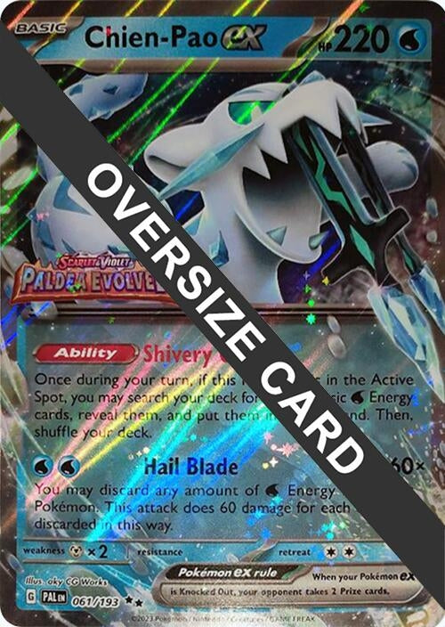 Image for Chien-Pao ex (061/193) (Jumbo Cards) (PR) - Pokemon