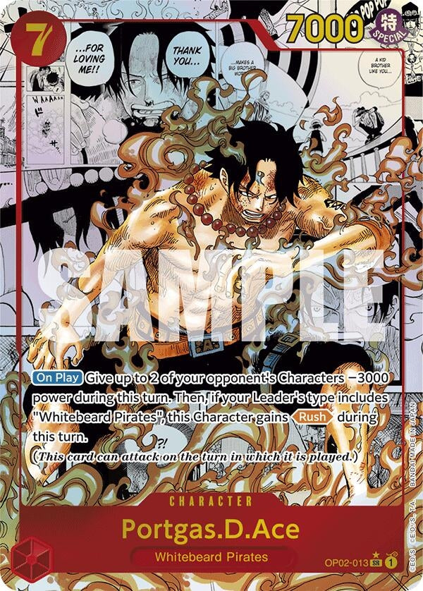 Image for Portgas.D.Ace (Manga) (OP02-013) (Premium Booster -The Best-) (PRB-01) - One Piece Card Game