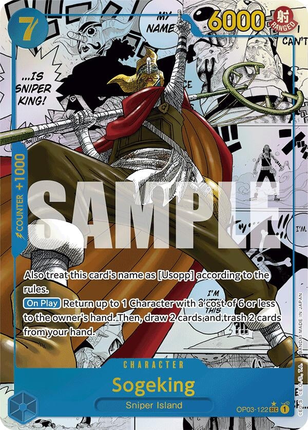 Image for Sogeking (Manga) (OP03-122) (Premium Booster -The Best-) (PRB-01) - One Piece Card Game