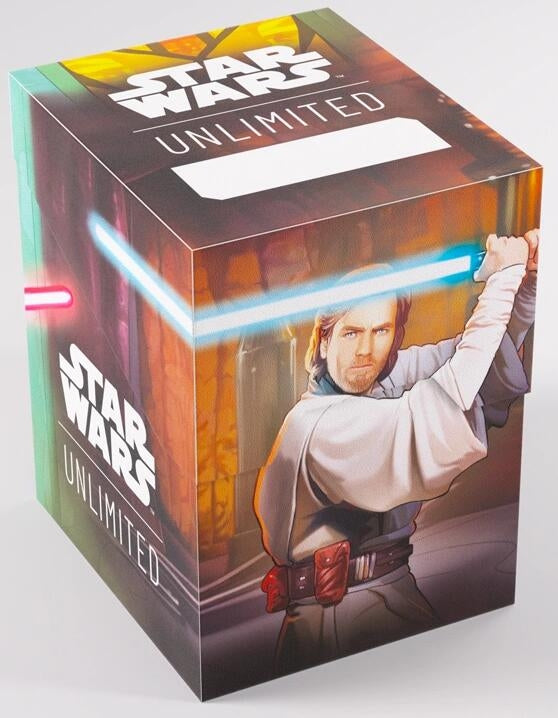 Image for Star Wars: Unlimited Soft Crate - Obi-Wan Kenobi / Darth Maul - Deck Boxes
