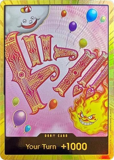 Image for DON!! Card (Big Mom) (Gold) (Premium Booster -The Best-) (PRB-01) - One Piece Card Game